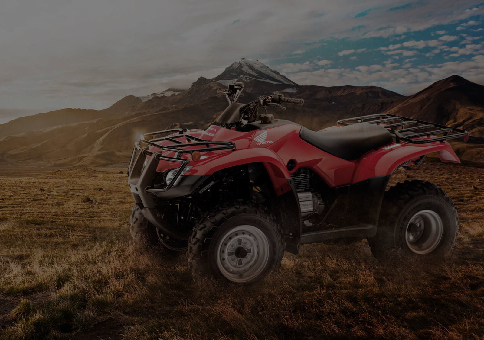 ATV rental trail near Rainbow Mountain, Cusco