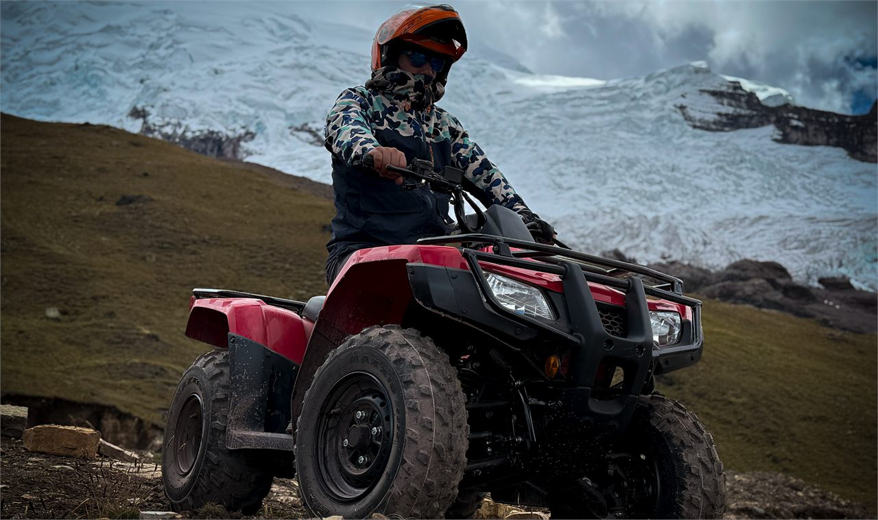 Glaciares de Ausangate en cuatrimoto