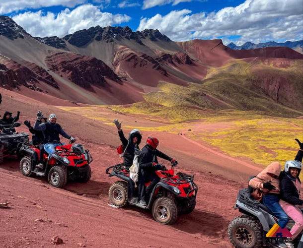 Rainbow Mountain & Red Valley ATV Tour | Early Bird